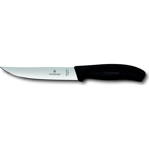 VICTORINOX Μαχαίρι Κρέατος Μεγάλο 14εκατ. Μαύρη Λαβή 6.7903.14