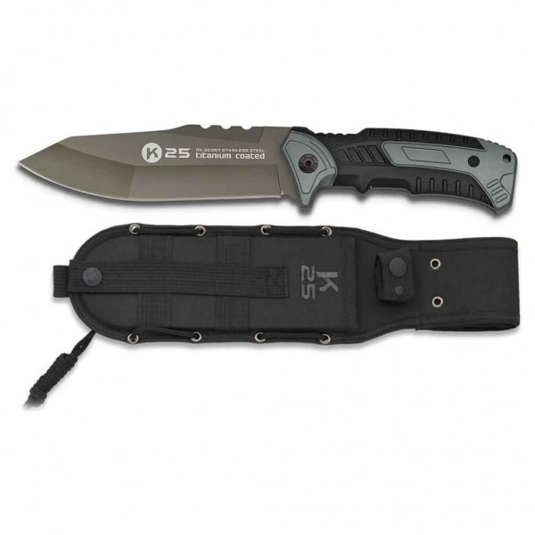 K25 Μαχαίρι Tactical Grey/Black 14cm 32267