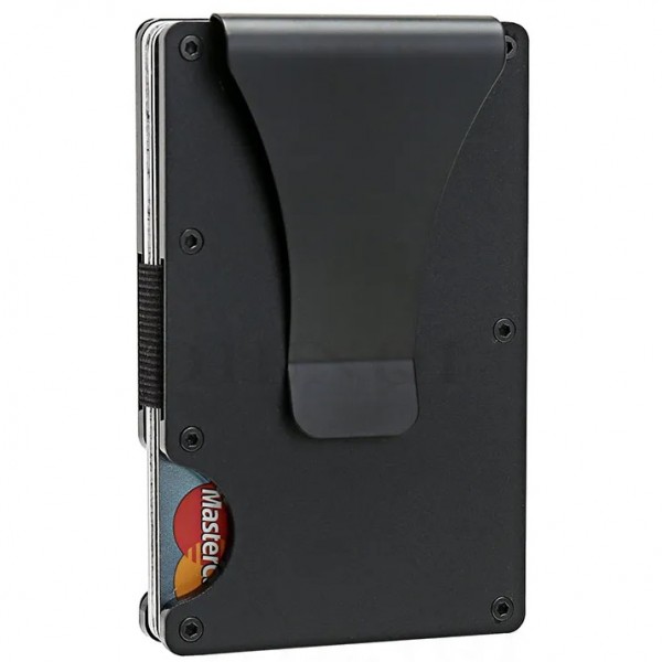 OMNI Card Wallet Black Rfid OWB