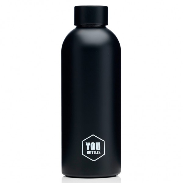 YOU BOTTLES Thermal Water Bottle 500ml Black YB 5003