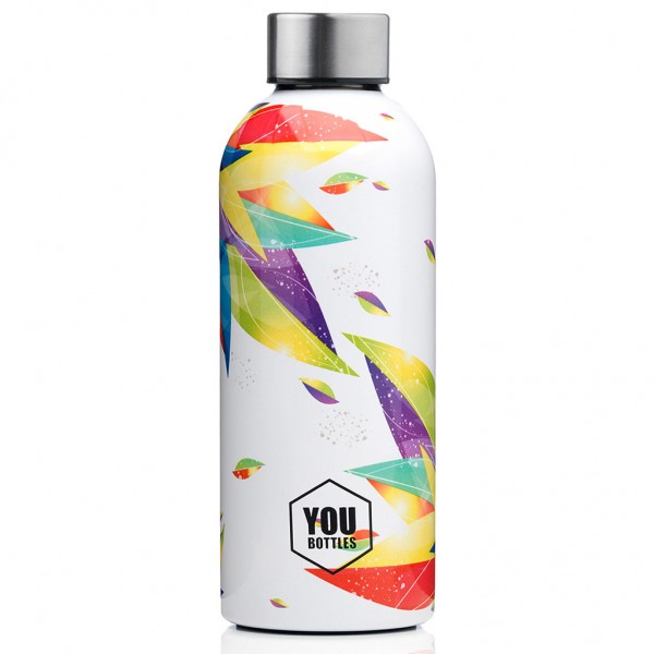 YOU BOTTLES Thermal Water Bottle 500ml Art Leaf YB 5006
