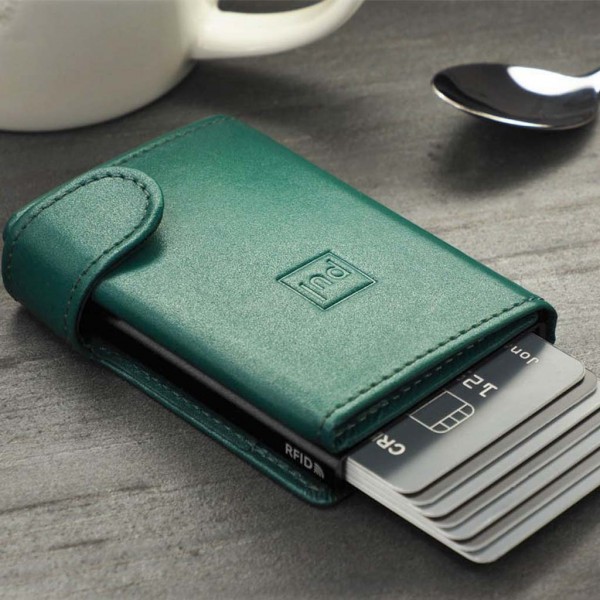 Pularys Wallet Oxford RFID Green 172513105