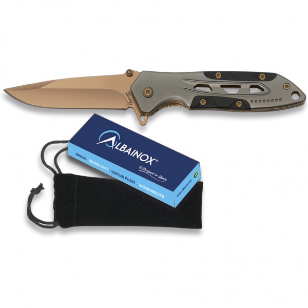 ALBAINOX Σουγιάς Pocket Knife G10 Blade 7.5cm 18141-A