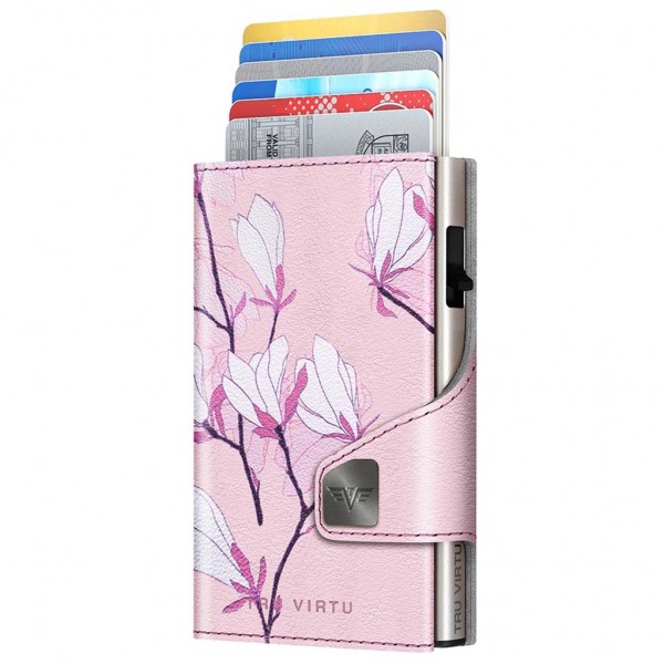 TRU VIRTU Πορτοφόλι Click & Slide Cherry Blossom/Silver 24104002116