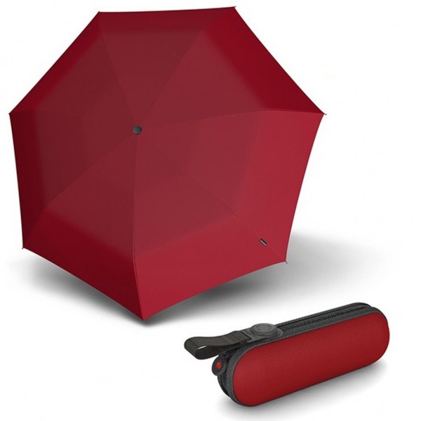 KNIRPS X Series Ομπρέλα Βροχής Manual Fiber Red (XS) 60101510