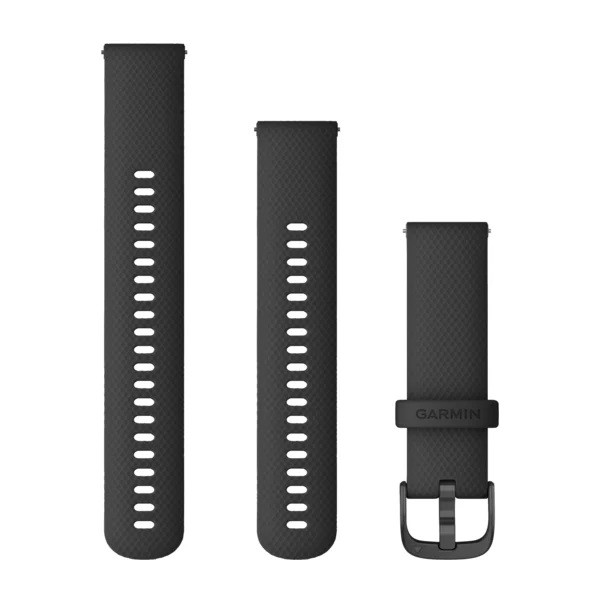GARMIN Watch Bands Quick Release 22mm Black Silicone 010-12932-21