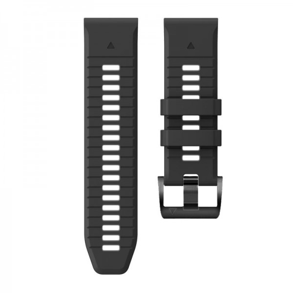 OEM Λουρί Σιλικόνης G-Colors Black για Quick Fit για Garmin 22mm OEMSL7