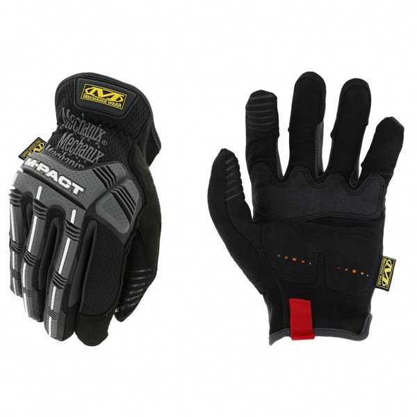 MECHANIX WEAR Γάντια M-pact Open Cuff Black Grey XXL MPC-58-012