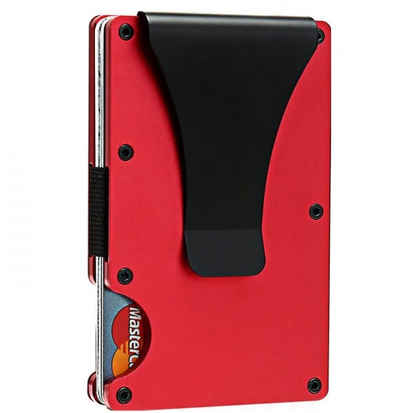 OMNI Card Wallet Red Rfid OWR