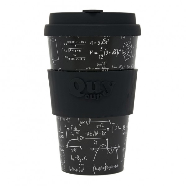 QUY CUP Επαναχρησιμοποιούμενο Ποτήρι (R-Pet) 400ml Einstein RPETBAMB40-302