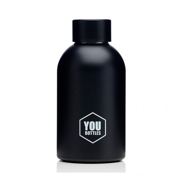 YOU BOTTLES Thermal Water Bottle 300ml Black YB 3003