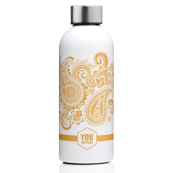 YOU BOTTLES Thermal Water Bottle 500ml Gold Cashmere YB 5012